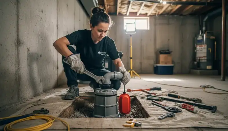 Expert Plumbing Pro - sump-pump-installation
