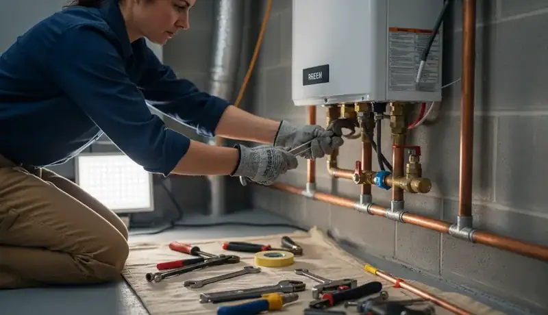 Expert Plumbing Pro - tankless-water-heater-installation